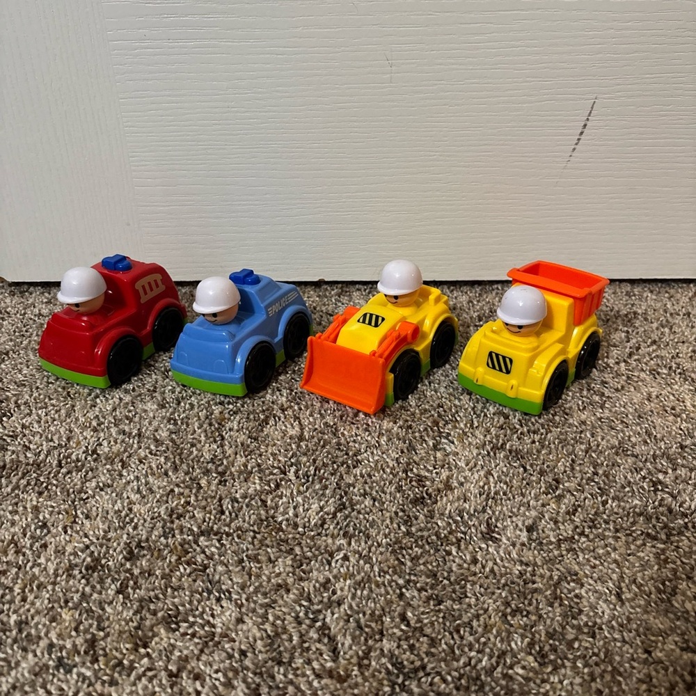 Set of 4 Push Vehicles